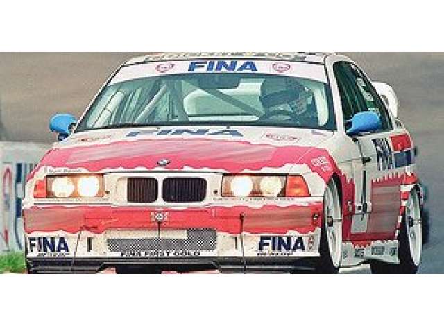 Pre-Order – 1994 BMW 318IS ClassII BMW Team Fina-Bastos #4 Tassin/Ravaglia/Burgstaller Winners 24h Spa, white/red 1:18 Minichamps Model (mc155942604) – ETA. July/August 2026
