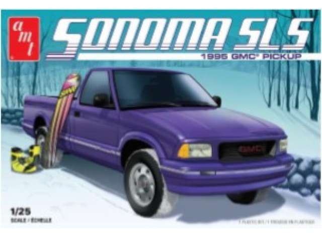 1995 GMC Sonoma Pickup 2T, plastic modelkit 1:25 AMT Model