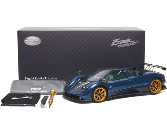 2010 Pagani Zonda Tricololore, blue metallic 1:18 Almost Real Model