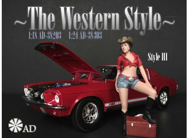 The Western Style #3 1:24 American Diorama Model