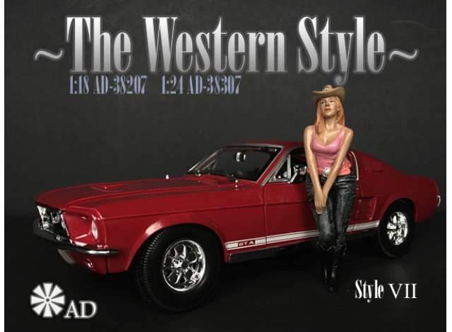 The Western Style #7 1:24 American Diorama Model