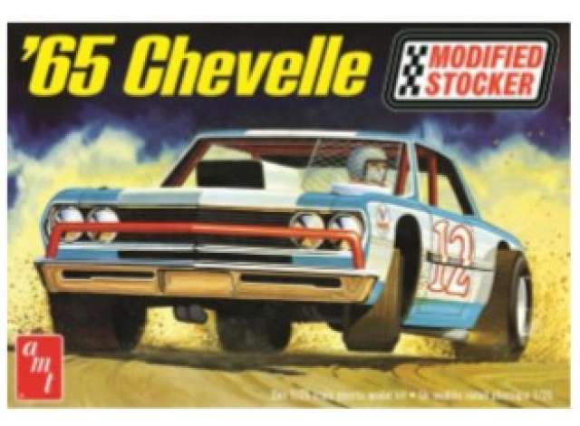 1965 Chevelle Modified Stocker, plastic modelkit 1:25 AMT Model