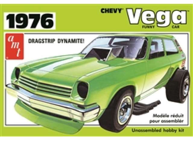 1976 Chevy Vega Funny Car, plastic modelkit 1:25 AMT Model