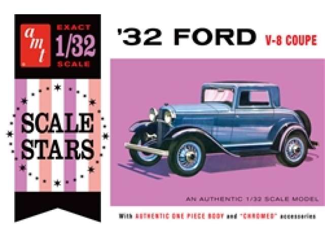 1932 Ford Scale Stars, plastic modelkit 1:25 AMT Model