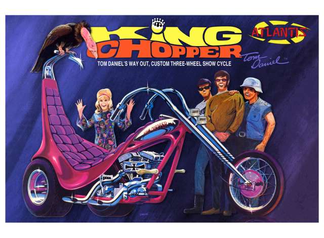 King Chopper Trike *Tom Daniel*, plastic modelkit 1:8 Atlantis Model