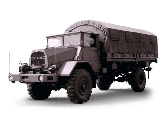 Available To Order – LKW 5t gl Pick-Up *MAN 630 L2A*, camouflage 1:87 Schuco Model (SCHUCO26521)