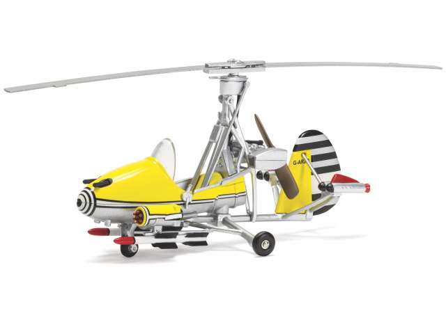 Pre-Order – Gyrocopter *Little Nellie* James Bond, yellow/grey 1:36 Corgi Model (corgiCC04603) – ETA. July/August 2026