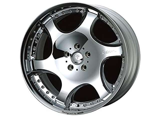 #76 Kranze Bazreia 20 inch wheel and tire set, plastic modelkit 1:24 Aoshima Model