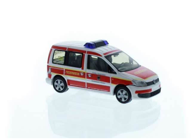Available To Order – Volkswagen Caddy feuerwehr Hoxter, red/white 1:87 Rietze Model (RZ52916)