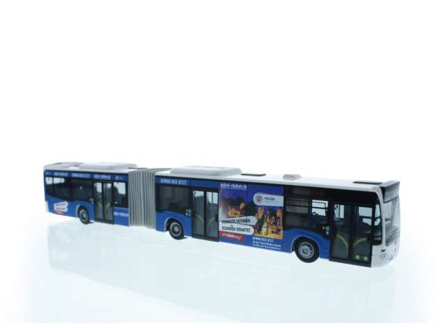 Available To Order – Mercedes Benz Citaro G VOG Luneburg Poizei, blue/black 1:87 Rietze Model (RZ73661)