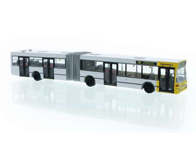 Available To Order – Mercedes Benz O405 GN2 Bremerhavenbus, white/yellow 1:87 Rietze Model (RZ76427)