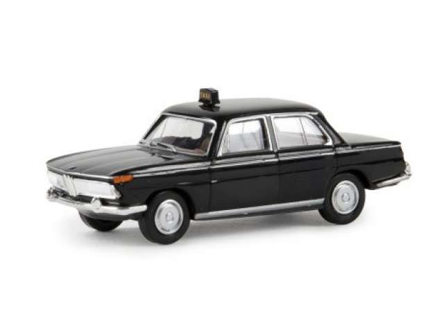 BMW 2000 *Taxi*, black 1:87 Brekina Model