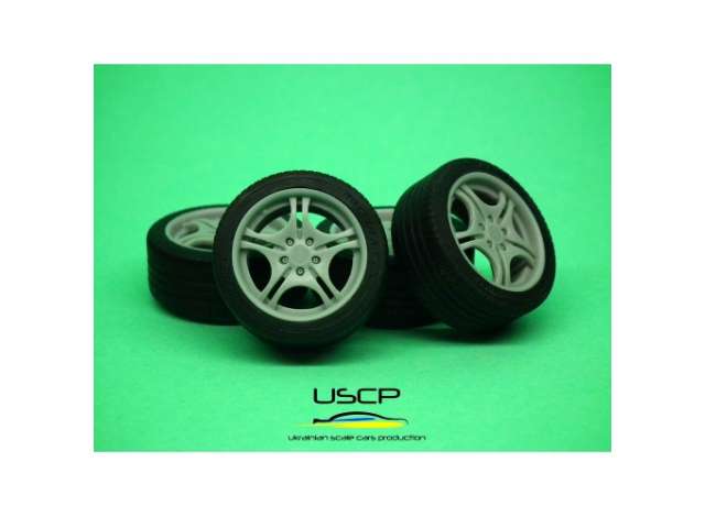 17 inch BMW Styling 68 with tires 1:24 USCP Model