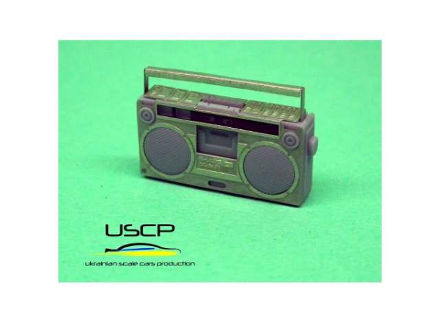 Sharp GF-9191 BoomBox, resin model kit 1:0 USCP Model