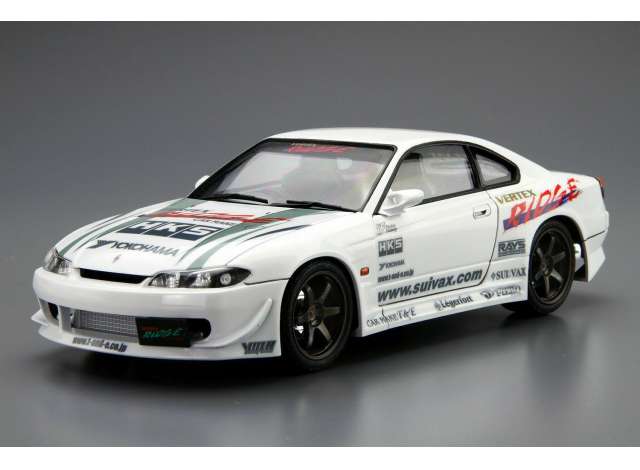 1999 Nissan Vertex S15 Silvia, plastic modelkit 1:24 Aoshima Model