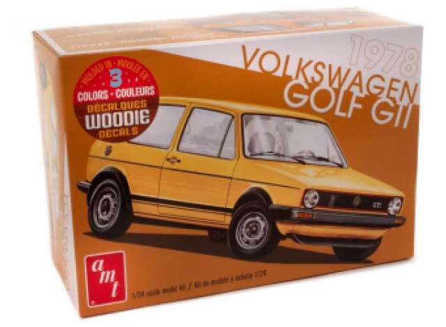 1978 Volkswagen Rabbit, plastic modelkit 1:25 AMT Model