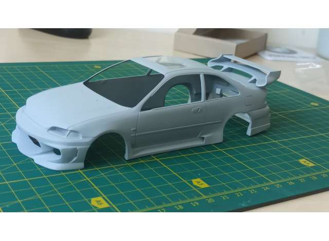 Honda Civic The Fast and The Furious Heist car Transkit 1:24 USCP Model