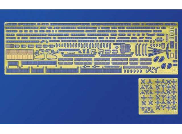 I.J.N. Aircraft Carrier Unryu , PHOTO ETCHED SET 1:700 Aoshima Model