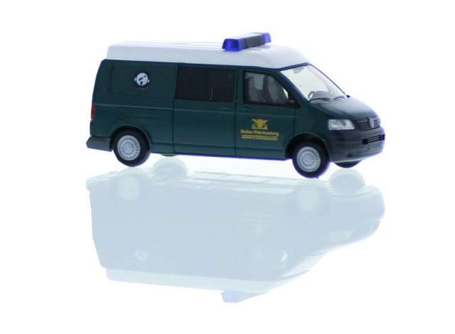 Available To Order – Volkswagen T5 *Kampfmittelbeseitigung Baden Wurtemberg*, green 1:87 Rietze Model (RZ53644)