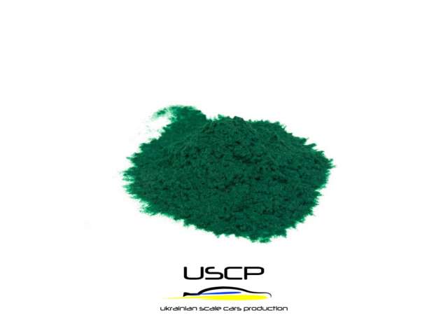 Flocking powder, green 1:0 USCP Model