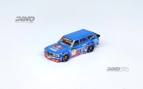 1:64 INNO64 Mad Mike 1976 Mazda RX3 Station Wagon D1GP 2024 Series IN64-RX3P-D1GP24
