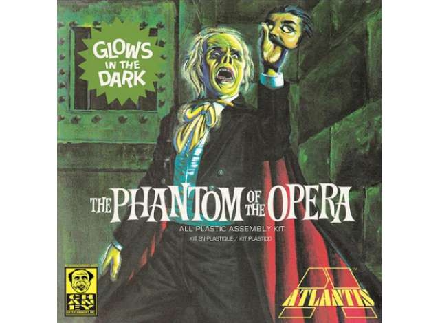 Phantom of the Opera Glow in the Dark figure, plastic modelkit 1:8 Atlantis Model