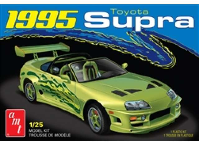 1995 Toyota Supra 2T , plastic modelkit 1:25 AMT Model