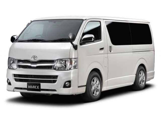 2010 Toyota TRH200V Hiace Suer GL, plastic modelkit 1:24 Aoshima Model