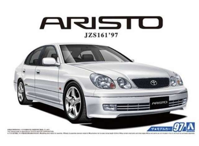 #97 Toyota Aristo V300 JZS161 Vertex Edition, plastic modelkit 1:24 Aoshima Model