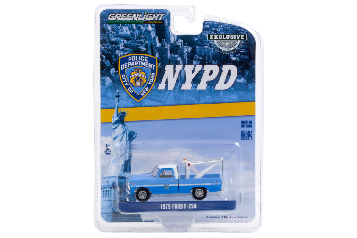 1979 Ford F-250 Police Department of New York NYPD Hobby Exclusive 1:64 GreenLight Model Car (30224)