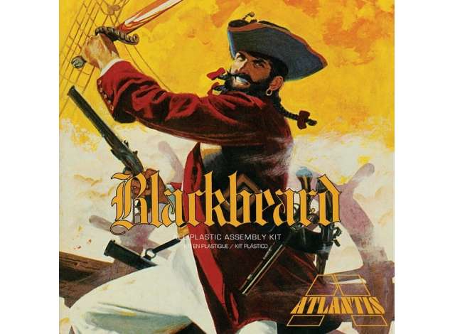 Blackbeard, plastic modelkit 1:10 Atlantis Model