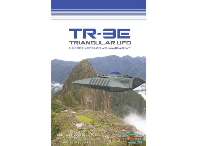 Triangular Anti Gravity UFO TR-3E ,plastic modelkit Atlantis Model