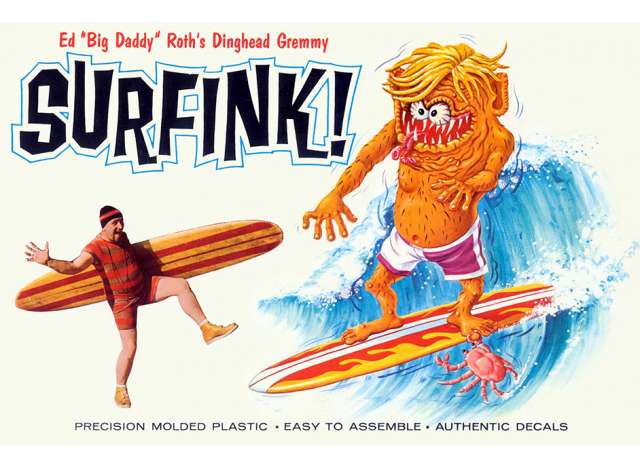 Ed Big Daddy Roth Surfink, plastic modelkit 1:25 Atlantis Model