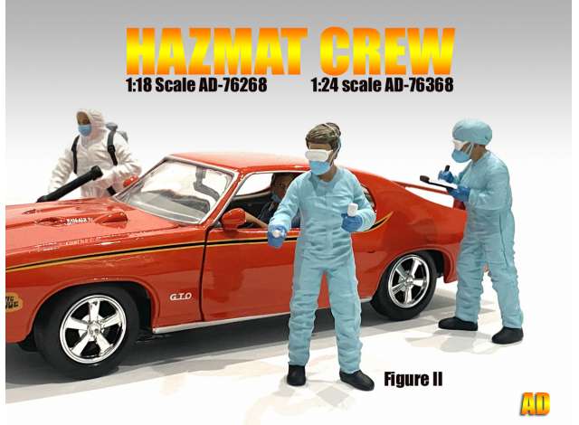 Hazmat Crew Figure II 1:18 American Diorama Model