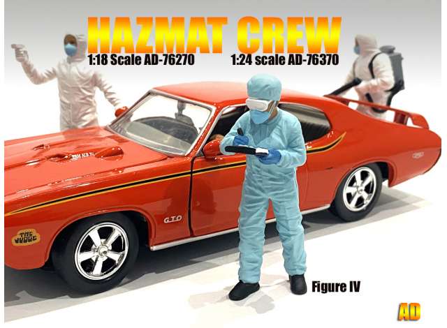 Hazmat Crew Figure IV 1:18 American Diorama Model