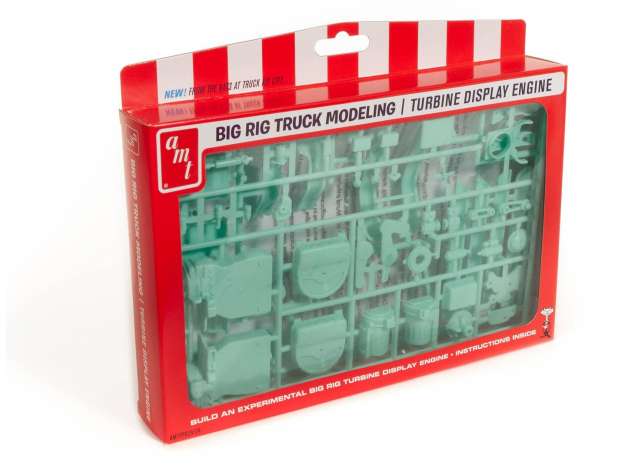 Big Rig Turbine Engine Parts Pack 1:25 AMT Model