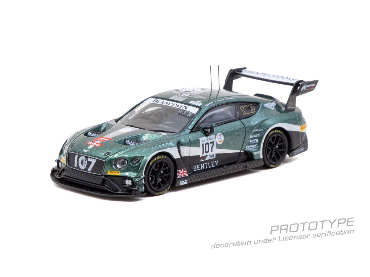 Bentley Continental GT3 24 Hours of SPA 2019 Jules Gounon / Steven Kane / Jordan Pepper 1:64 Tarmac Works Model (TCT6403019SP107) – ETA.