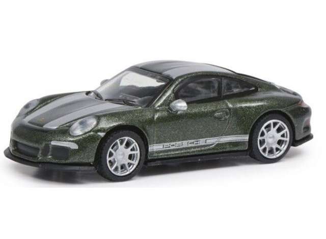 Available To Order – Porsche 911 R (991), green 1:87 Schuco Model (SCHUCO26601)