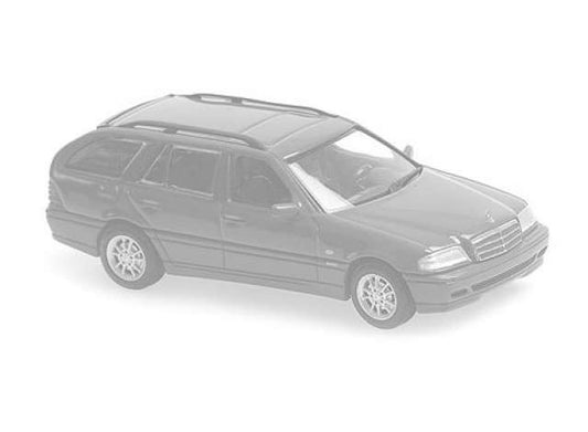 Pre-Order – 1997 Mercedes Benz C-Class Break, silver 1:43 Maxichamps Model (mc940037810) – ETA. July/August 2026