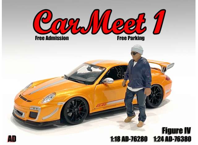 Car Meet I Figure IV 1:24 American Diorama Model