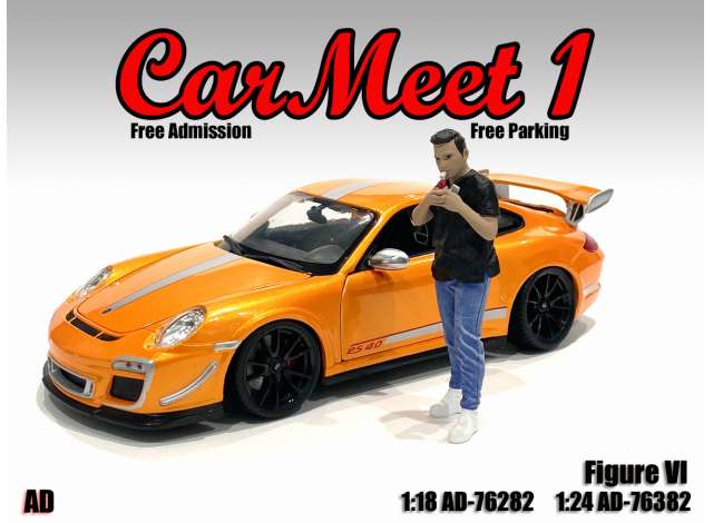 Car Meet I Figure VI 1:24 American Diorama Model