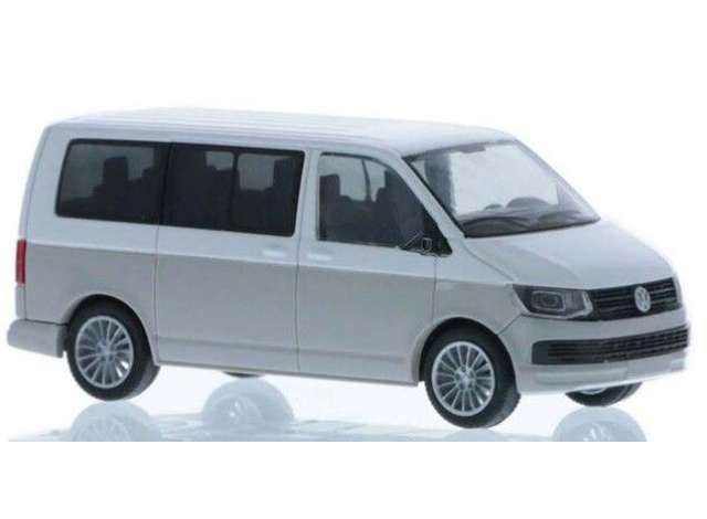 Available To Order – Volkswagen T6, grey/white 1:87 Rietze Model (RZ11665)