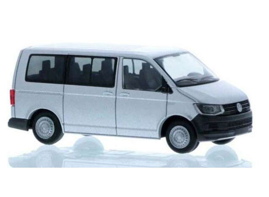 Volkswagen T6, short, silver 1:87 Rietze Model