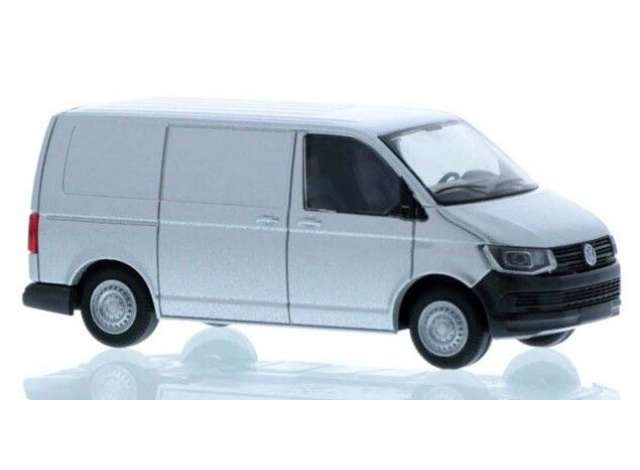 Available To Order – Volkswagen T6 (Closed), short, silver 1:87 Rietze Model (RZ11681)