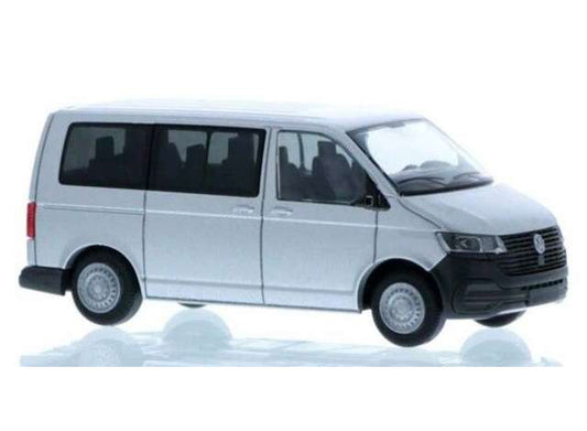 Volkswagen T6.1, short, silver 1:87 Rietze Model