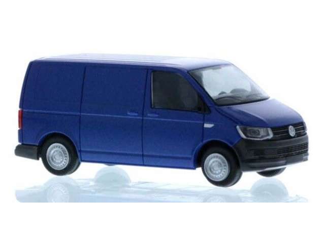 Available To Order – Volkswagen T6 (Closed), short, blue 1:87 Rietze Model (RZ11689)