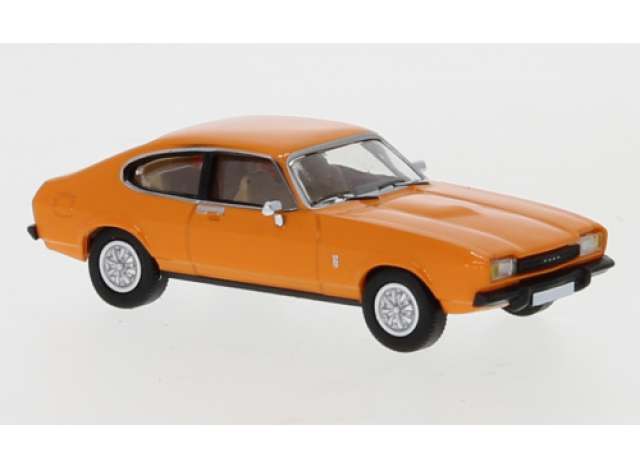 Available To Order – 1974 Ford Capri MK II, orange 1:87 Brekina Model (PCX870071)