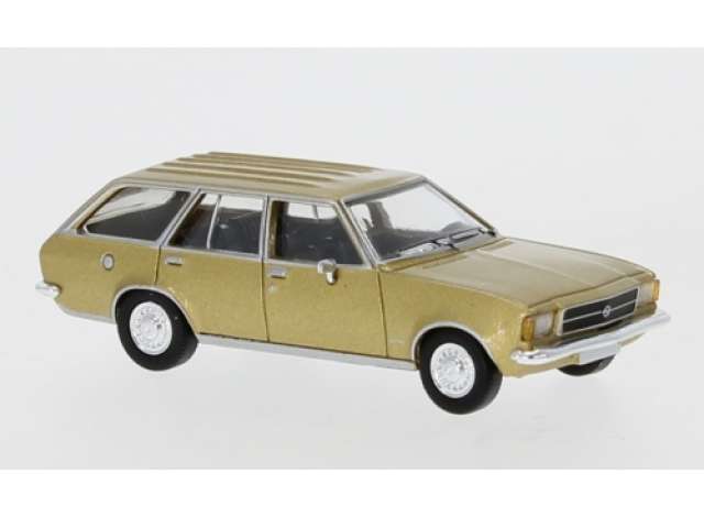 Available To Order – 1972 Opel Rekord D Caravan, gold 1:87 Brekina Model (PCX870023)