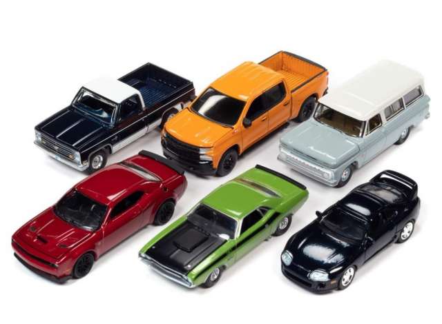 Autoworld Premium series mix of 6. 1:64 Auto World Model (AW64342A~6)