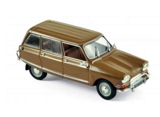 Available To Order – 1969 Citroen Ami 6 Break, dark gold 1:87 Norev Model (NOR153504)